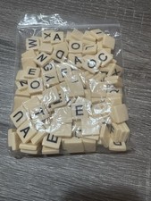 Bag Of Scrabble Style Tiles Excellent For Arts And Crafts