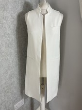 ZARA Longline Waistcoat Gilet