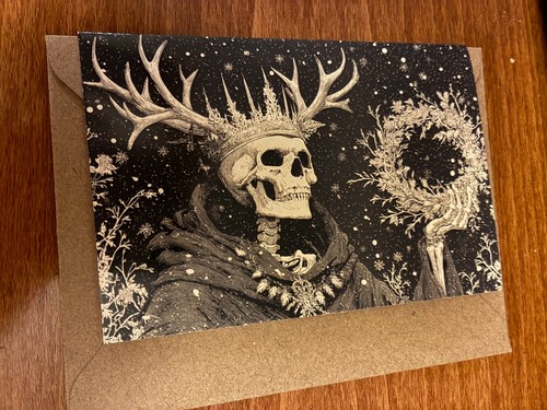 Gothic skeleton themed - gothic,