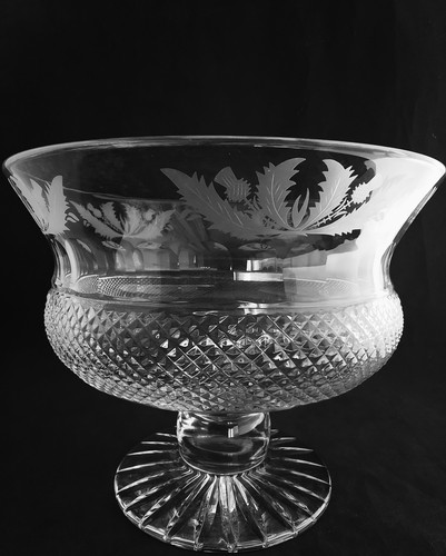 Edinburgh crystal thistle - edinburgh,