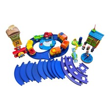 ELC Happyland Train Set 100% Airport School Plane Van Tractor Car People