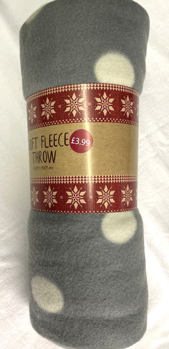 Bnwt soft fleece - fleece, throw,