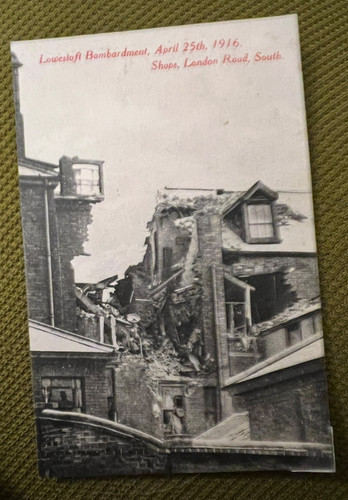 Antique postcard lowestoft - antique,