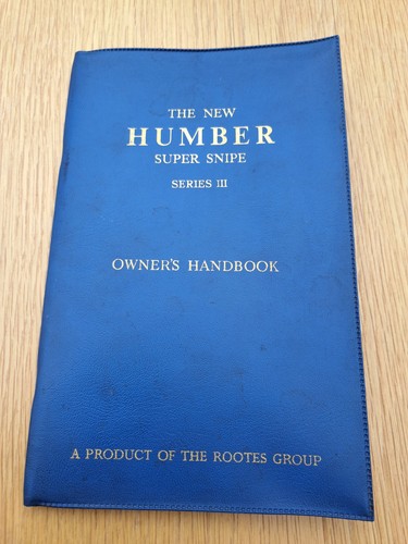 Humber super snipe series iii - snipe,