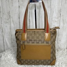 GUCCI Hand Bag Tote Purse GG