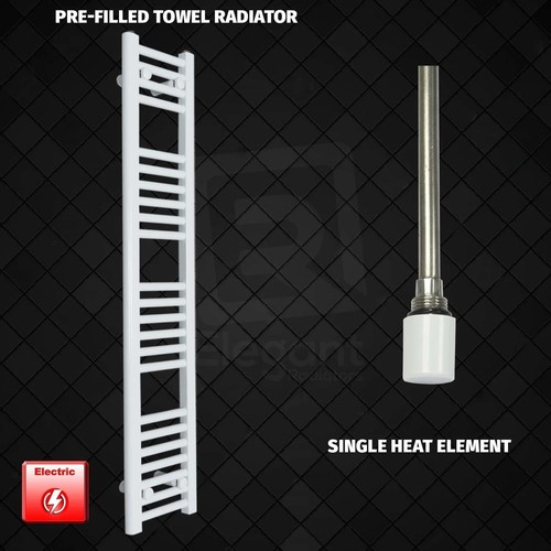 White electric heated towel - electric,