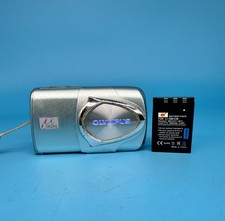 Ice Blue Olympus Mju 410 4.0mp Digital Camera - Tested