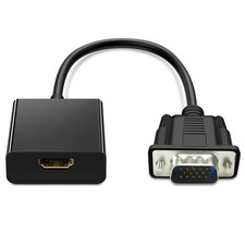 PETERONG VGA to HDMI Adapter
