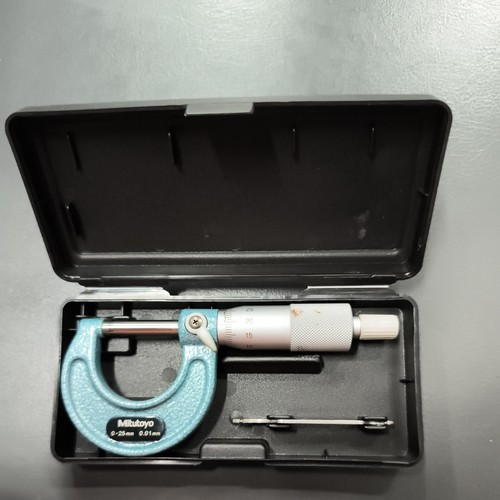 Mitutoyo 25mm micrometer - mitutoyo, 0-25mm