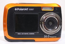 Polaroid IS087 Waterproof Digital Compact Camera. 16 Megapixels. 5x Digtal zoom