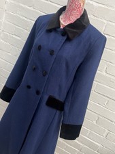 New Monsoon Coat Velvet Trim
