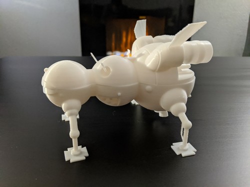 Red dwarf starbug ship model - starbug,