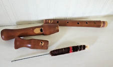 VINTAGE ADLER WOODEN RECORDER IN ORIGINAL BOX SOME WEAR & TEAR SEE PHOTOS