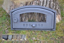 48 x 27cm Cast iron fire door