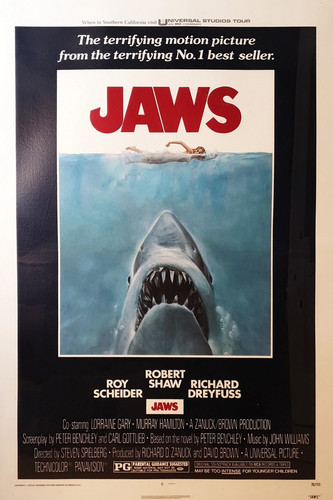 Jaws original one sheet linen - original,