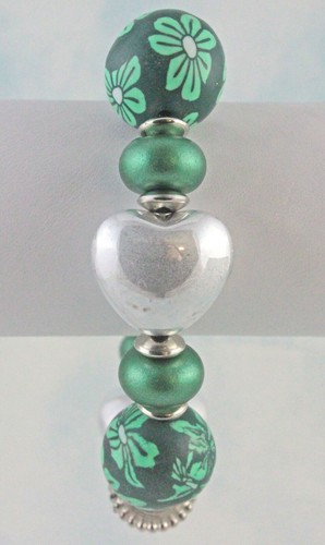 Green acrylic polymer clay and - acrylic,
