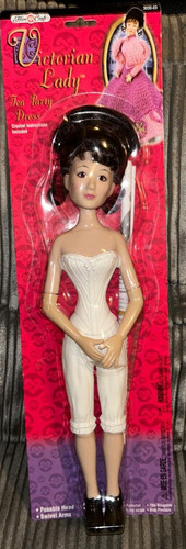Fibre craft victorian lady - craft,