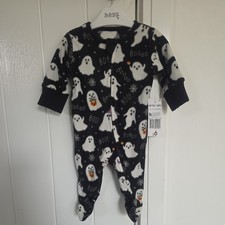 Halloween baby grow with
