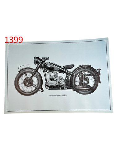 Poster bmw r66 600 - poster,