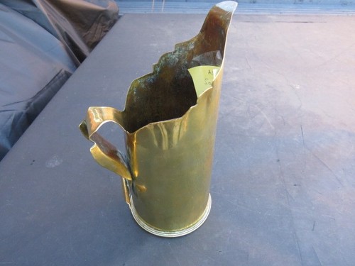 World war brass trench art - 1,