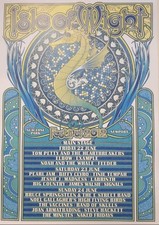 ISLE OF WIGHT FESTIVAL 2012 A3 POSTER TOM PETTY ELBOW EXAMPLE FEEDER VACCINES