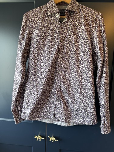 Spitalfields shirt purple - spitalfields,
