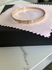 9ct Gold Baby Bangle, Brand