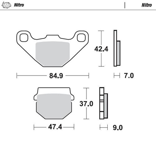 Moto master front left nitro - front,