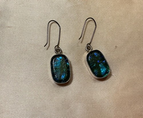 Sterling silver dichroic - sterling,