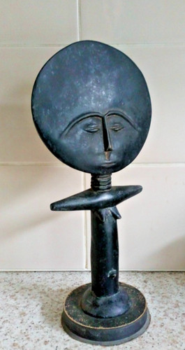 Ashanti carved wooden - carved,