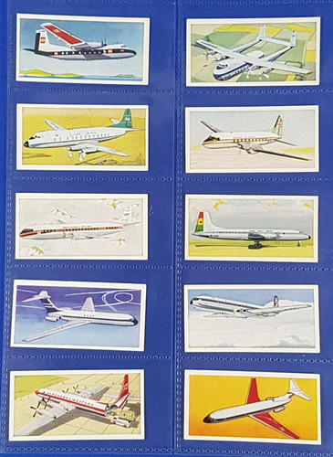 Lyons tea cards wings across - cards,