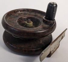 Antique Art Deco  1930s Bakelite Fishing Reel 1 Handle 2 1/4in  S1