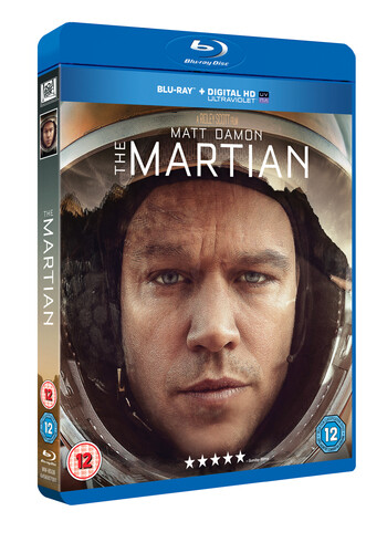 The martian blu ray - martian, blu-ray