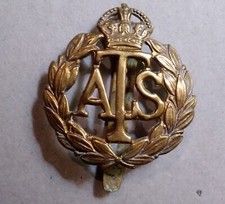 Old Military Brass Badge