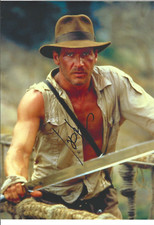 Hand Signed Harrison Ford Indiana Jones Raiders of The Lost Ark HugeA3 Photo COA