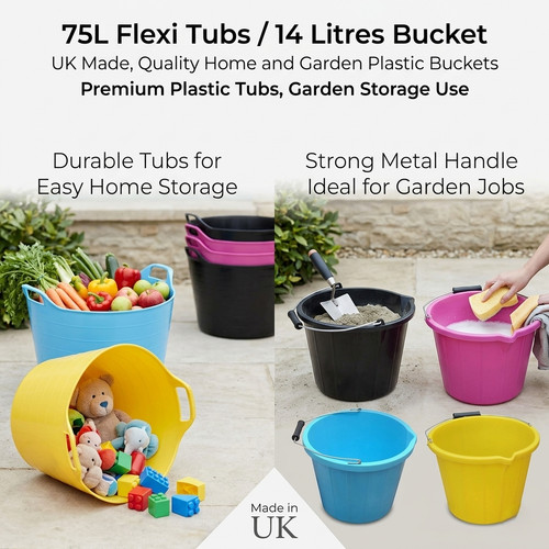 75l flexi tubs gallon - tubs, 3