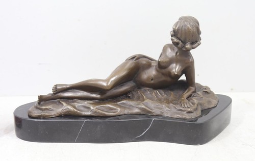 Bronze sculpture naked - bronze,
