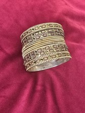 Metal Bangles brown, gold