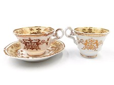 Antique Spode Cabinet Trio Tea