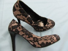 M&S Chic Size 6 Gold Satin &
