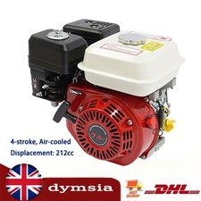 7.5 HP 4 Stroke Gas Petrol Motor Rotavator Gasoline Engine OHV Single Cylinder！