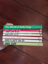 X7 Andy Capp Books- Issues 25,30,31,39,40,42 & Bumper Issue.