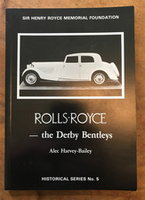 Rolls Royce: Derby Bentleys