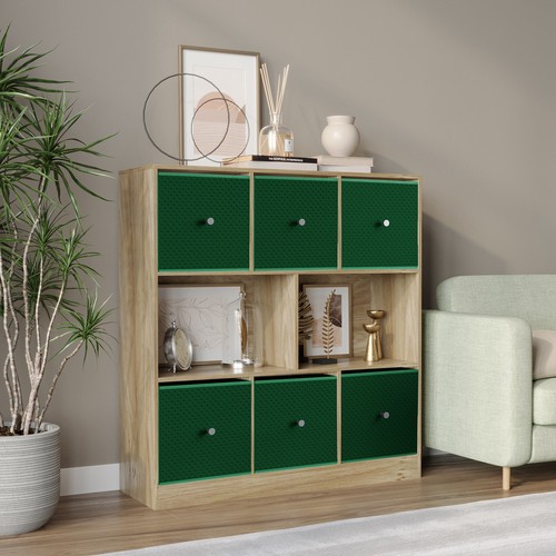 Asymmetrical oak cube - asymmetrical,