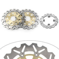 Front Rear Brake Disc for Kawasaki Ninja ZX6R 2005-2011 ZX10R 2004-2007