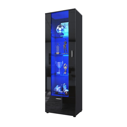 Black high gloss all display - black,
