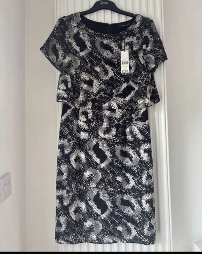 David emanuel snake print midi - emanuel,