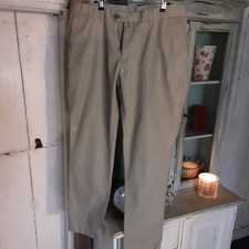 Mens Jeff Banks Beige Chinos Size 36s