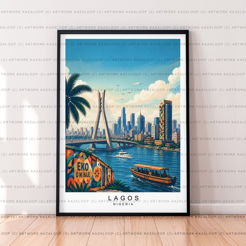 Lagos nigeria unframed - lagos,