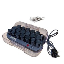 BaByliss R6 18 Heated Rollers (2 missing) In Case 3306RU Hair Styling Curlers